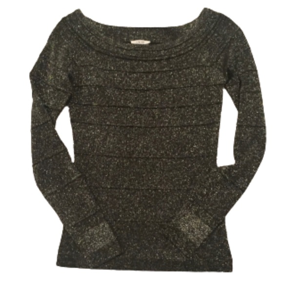 Cache. Black and silver top. - Picture 1 of 6